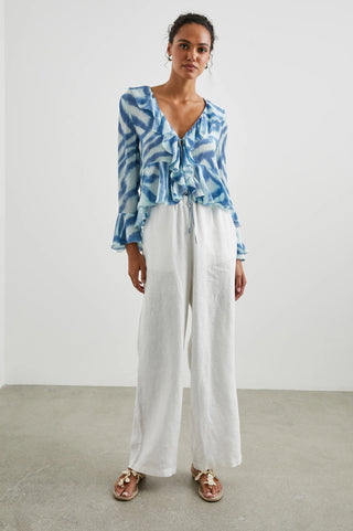 Rails Nicoletta Ruffle Shirt - Premium Shirts & Tops at Lonnys NY - Just $228! Shop Womens clothing now 
