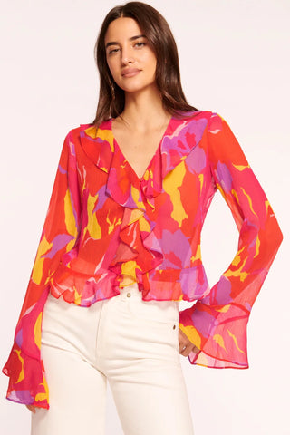 Ramy Brook Dora Top - Premium Shirts & Tops at Lonnys NY - Just $365! Shop Womens clothing now 