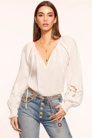 Ramy Brook Flora Embroidered Blouse - Premium clothing at Lonnys NY - Just $365! Shop Womens clothing now 