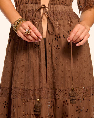 Ramy Brook Janis Eyelet Coverup Dress