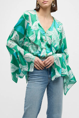 Ramy Brook Savanna Ruffle Blouse - Premium Shirts & Tops at Lonnys NY - Just $365! Shop Womens clothing now 