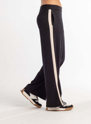 Red Haute Lux Sweater Knit Lounge Pants