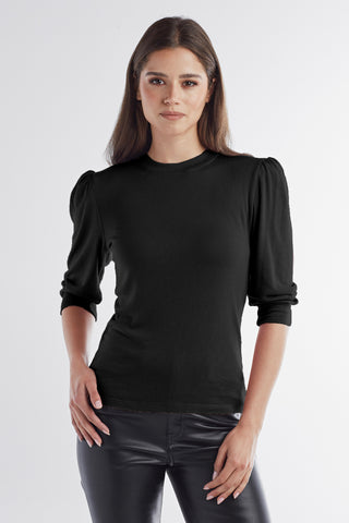 Red Haute Puff Sleeve Shirt - Premium clothing at Lonnys NY - Just $88! Shop Womens clothing now 