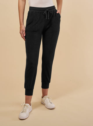 Red Haute Sherpa Joggers - Premium clothing at Lonnys NY - Just $108! Shop Womens clothing now 