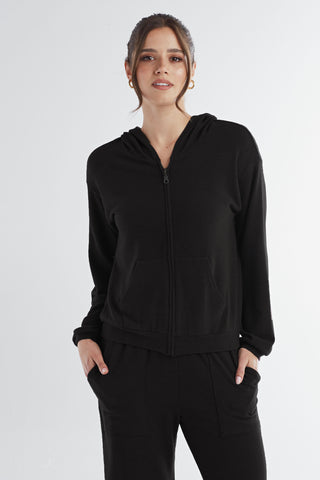 Red Haute Zip Up Jacket - Premium clothing at Lonnys NY - Just $130! Shop Womens clothing now 