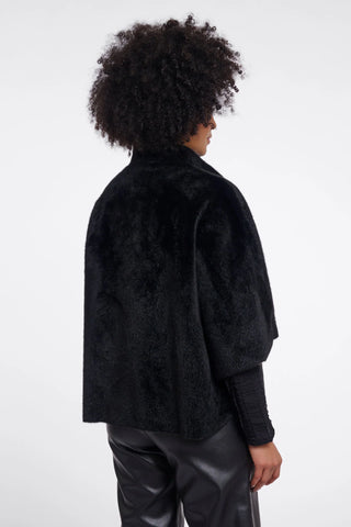 Rino & Pelle Dewi Faux Fur Cape