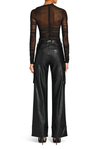 Seroya Fifer Vegan Leather Pants - Premium clothing at Lonnys NY - Just $298! Shop Womens clothing now 