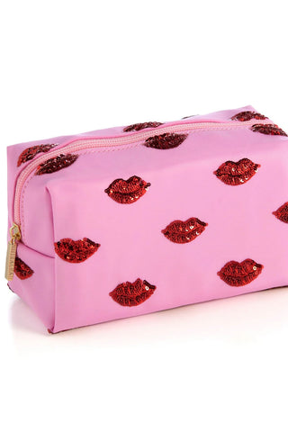 Cara Lips Zip Pouch