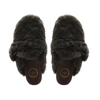 Solei Sea Aspy Fur Clog Slipper