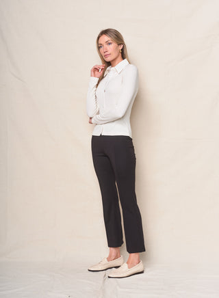 Stateside 2x1 Fine Rib Button Down Shirt