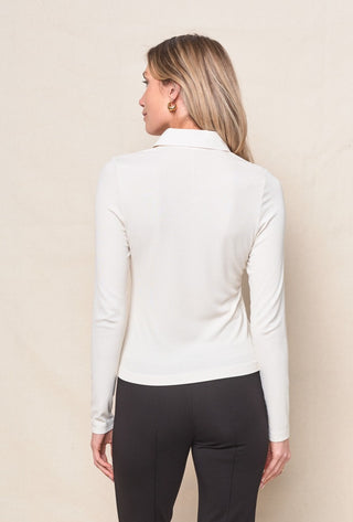 Stateside 2x1 Fine Rib Button Down Shirt