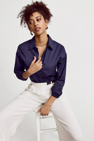 The Shirt Essentials Icon Shirt - Premium Shirts & Tops at Lonnys NY - Just $118! Shop Womens clothing now 