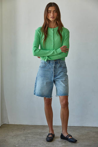 Talk To Angels Avon Cable Cardigan