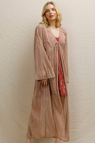 Talk to Angels Sheer Shimmer Kimono