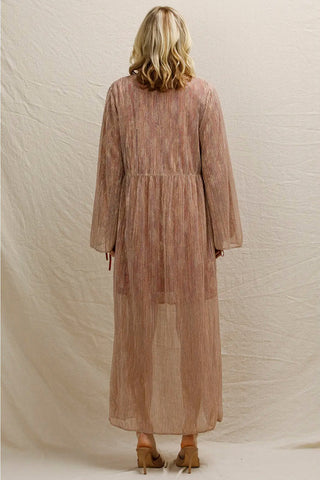 Talk to Angels Sheer Shimmer Kimono