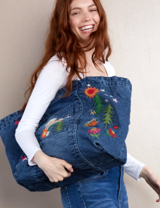 Billy T Perfect Sized Happy Place Tote Bag