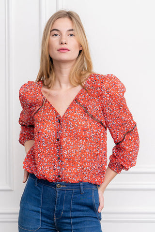 The Shirt Annie Peasant Blouse - Premium clothing at Lonnys NY - Just $175! Shop Womens clothing now 