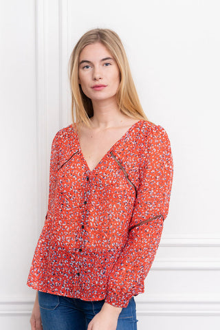 The Shirt Annie Peasant Blouse - Premium clothing at Lonnys NY - Just $175! Shop Womens clothing now 