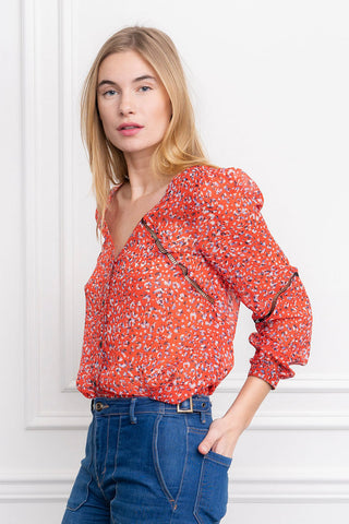 The Shirt Annie Peasant Blouse - Premium clothing at Lonnys NY - Just $175! Shop Womens clothing now 