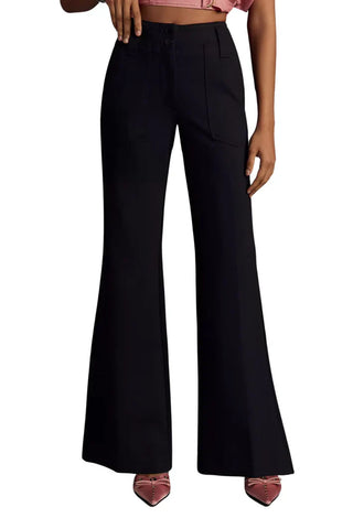 Tractr Wide Ankle Patch Pocket Pants - Premium clothing at Lonnys NY - Just $92! Shop Womens clothing now 