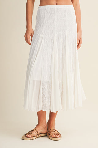 Twin Angels Popcorn Lace Skirt