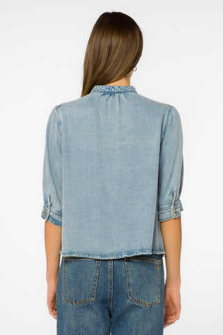 Velvet Heart Almafi Puff Sleeve Top