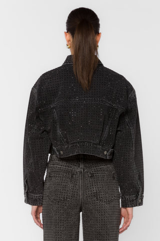 Velvet Heart Clint Rhinestone Denim Jacket