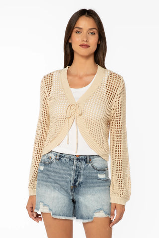 Velvet Heart Tovey Lace Front Cardigan