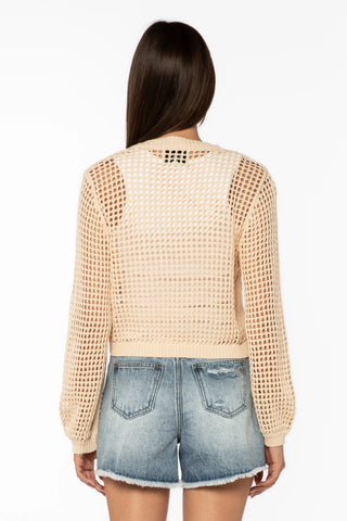 Velvet Heart Tovey Lace Front Cardigan
