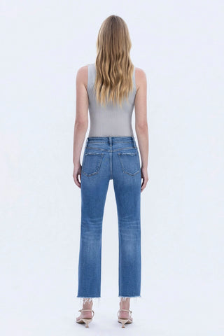 Vervet Cropped Straight Leg Jeans