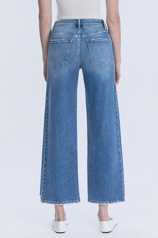 Vervet Wide Leg Side Panel Jeans