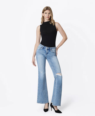 Vervet Grace Low Rise Easy Flare Jeans