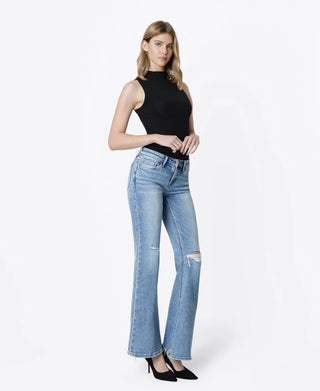 Vervet Grace Low Rise Easy Flare Jeans