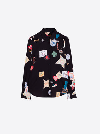 Vilagallo Gaby Love Printed Shirt