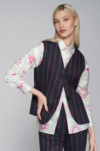 Vilagallo Eleanor Vest - Premium clothing at Lonnys NY - Just $195! Shop Womens clothing now 