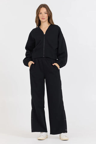 Vintage Havana Fleece Snap Pant - Premium clothing at Lonnys NY - Just $76! Shop Womens clothing now 