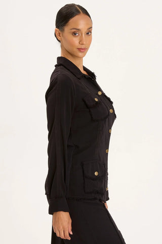 XCVI Twill Safari Jacket - Premium clothing at Lonnys NY - Just $88! Shop Womens clothing now 