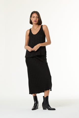 YFB Nari Suble Snakeskin Tank Top