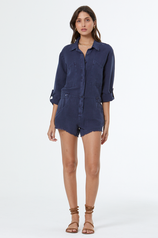 YFB River Raw Edge Romper - Premium clothing at Lonnys NY - Just $185! Shop Womens clothing now 