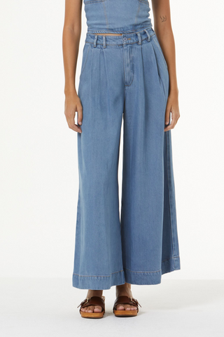Young Fabulous & Broke Calvin Crop Wide Leg Pants - Premium pants at Lonnys NY - Just $150! Shop Womens clothing now 