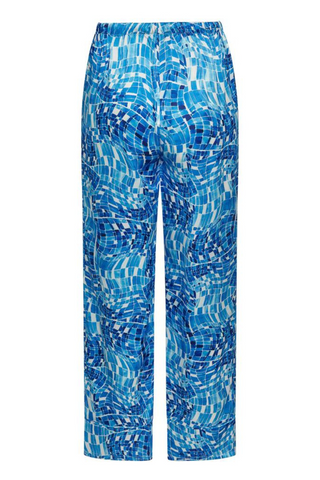 Catherine Gee Parisa Silk Pant - Pool Mosaic - Premium pants from Catherine Gee - Just $282! Shop now 