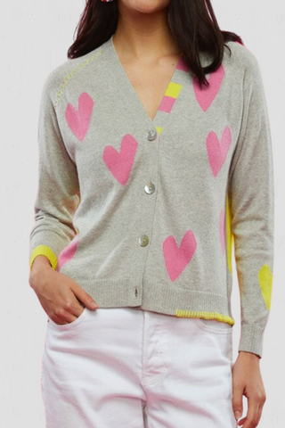 Zaket & Plover Heart Cardi - Premium cardigan at Lonnys NY - Just $149! Shop Womens clothing now 