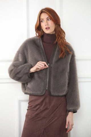 Zero Degrees Celsius Faux Fur Jacket