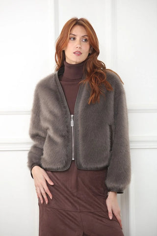 Zero Degrees Celsius Faux Fur Jacket