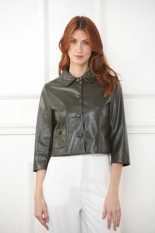 Zero Degrees Celsius Faux Leather Jacket