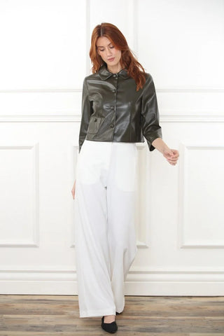 Zero Degrees Celsius Faux Leather Jacket