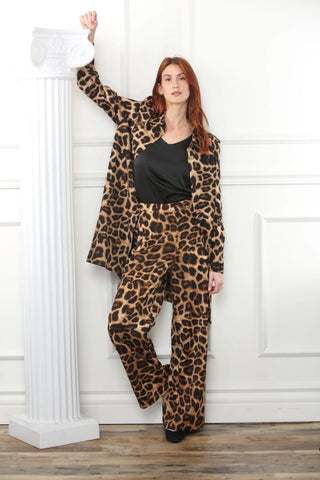 Zero Degrees Celsius Leopard Print Jacket