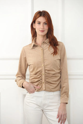 Zero Degrees Celsius Suede Shirt