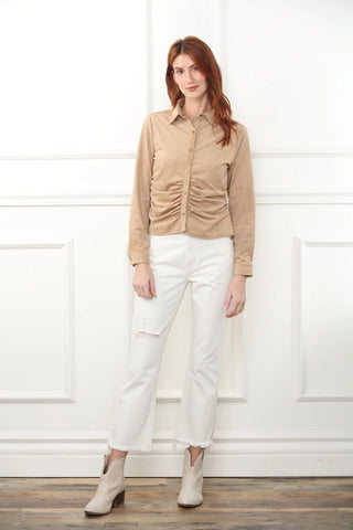 Zero Degrees Celsius Suede Shirt