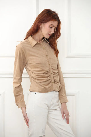 Zero Degrees Celsius Suede Shirt